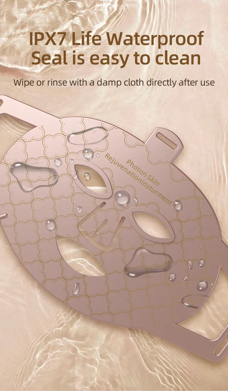 Silicone LED Mask IPL Device