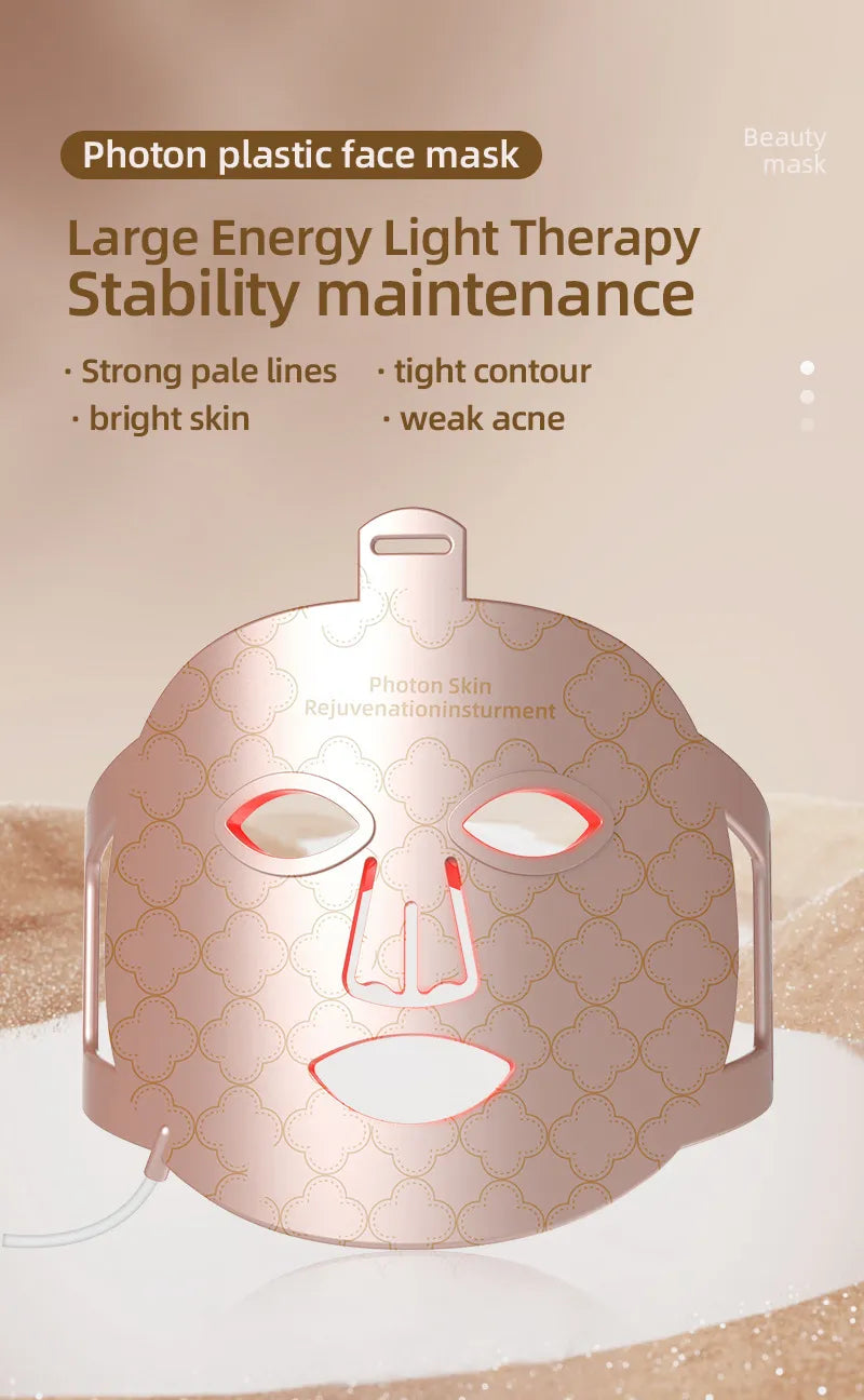 Silicone LED Mask IPL Device